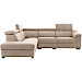 Hoekbank Celino met relax beige links