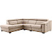 Hoekbank Celino met relax beige links