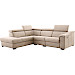 Hoekbank Celino met relax beige links