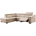 Hoekbank Celino met relax beige links