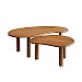 Salontafelset Nubira mangohout naturel