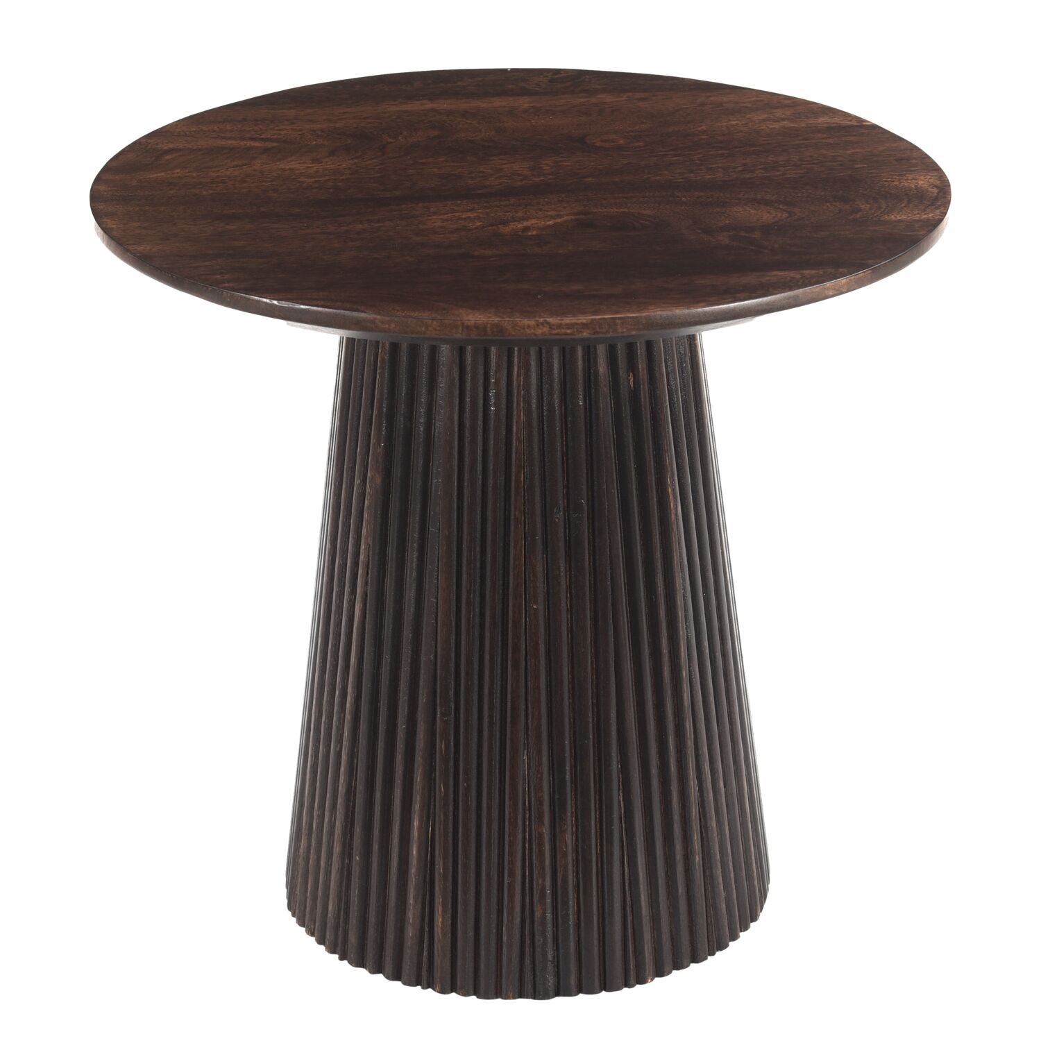 Bijzettafel Salvatora mangohout walnut