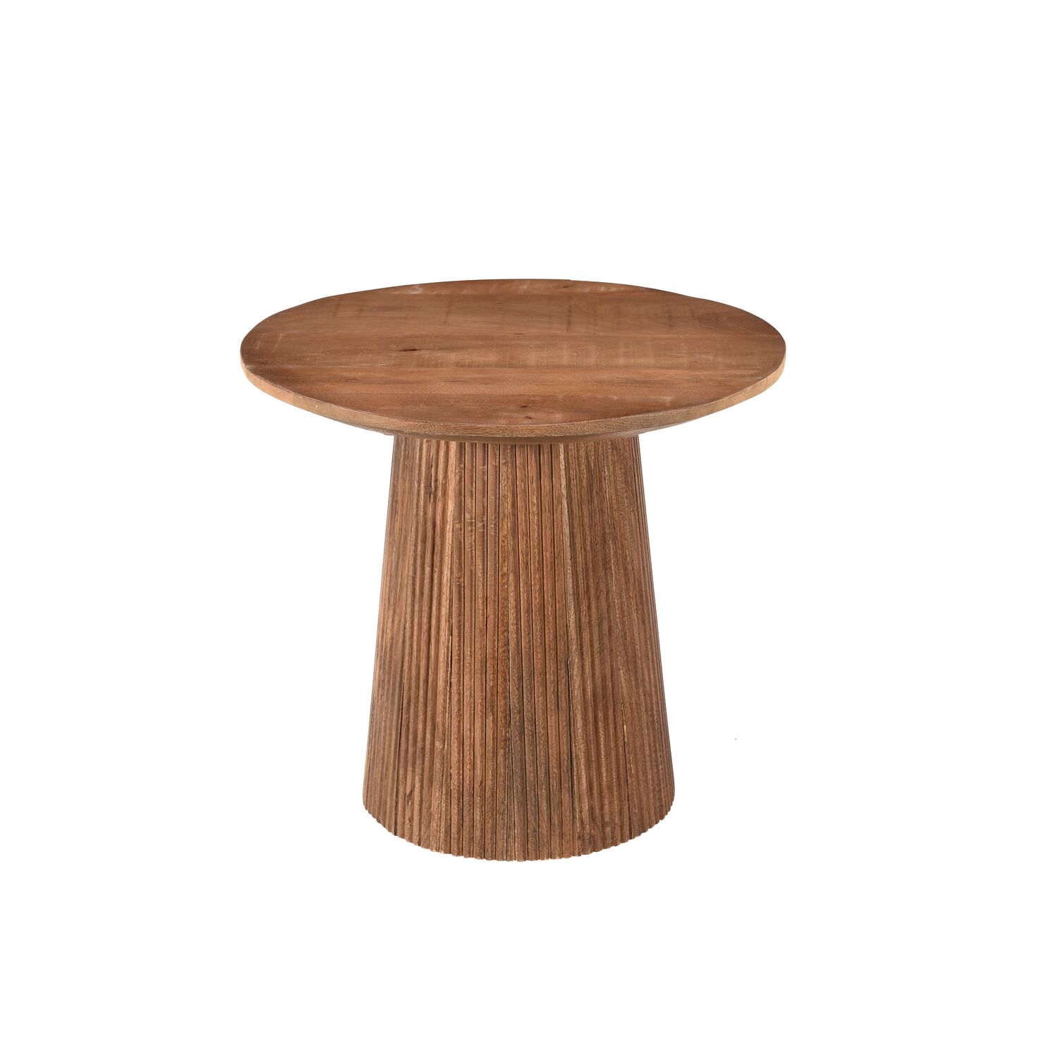 Bijzettafel Salvatora mangohout bruin