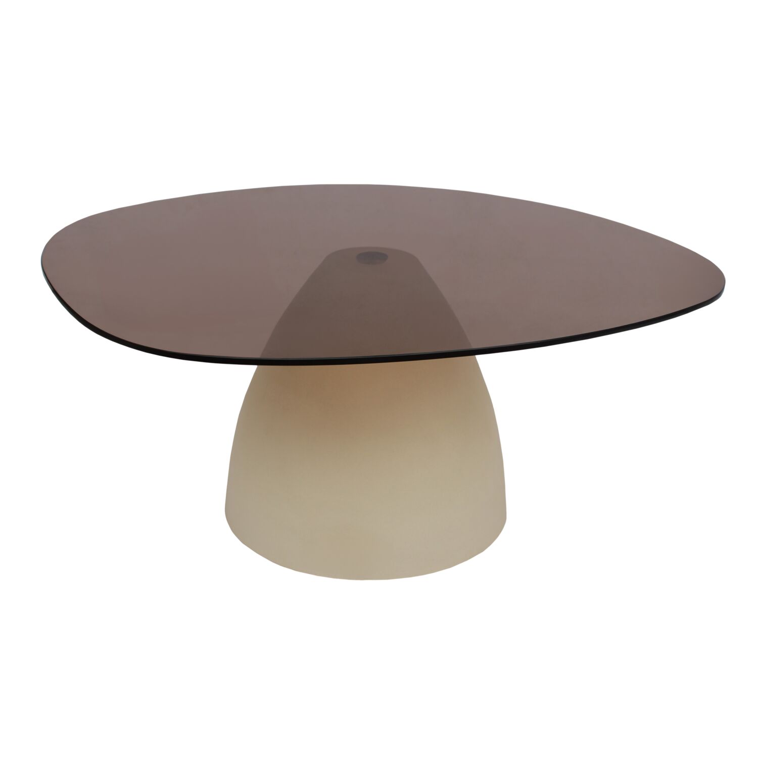 Salontafel Myloni rookglas organisch