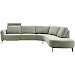 Hoekbank Harina met relax groen rechts