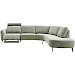 Hoekbank Harina met relax groen rechts