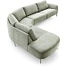 Hoekbank Harina met relax groen links