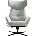 Relaxfauteuil Ibara grijs