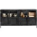Dressoir Carpino (180 cm) metaal glas