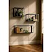 Wandrek Carpino 90cm metaal