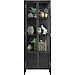 Vitrinekast Carpino (65 Cm) metaal glas
