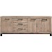 Dressoir Hevano (207 cm) eikenhout moose