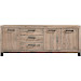 Dressoir Hevano (207 cm) eikenhout moose