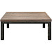 Salontafel Hevano L100xB100 eikenhout moose