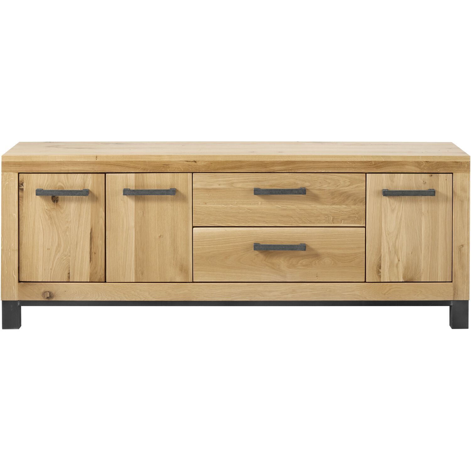 TV-meubel Hevano (162 Cm) eikenhout