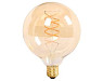 E27 Ledlamp Luce amber 4 Watt 12,5 cm bol