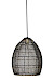 Hanglamp Marola zwart goud 37x30 cm