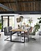 Eetbank Parantino (170) stof grey