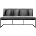 Eetbank Parantino (170) stof grey