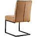 Eetkamerstoel Parantino stof cognac