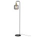 Vloerlamp Peglio smoke antiek brons 1-lichts