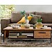 Salontafel Romaro 135x67 teak mix rough