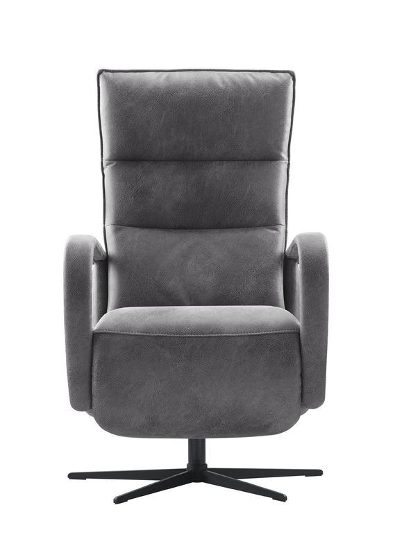 Relaxfauteuil Seduto pocket/HR-schuim zitting donkergrijs