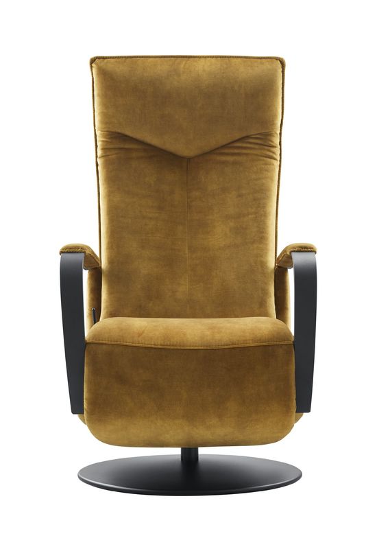 Relaxfauteuil Seduto HR-schuim zitting gold