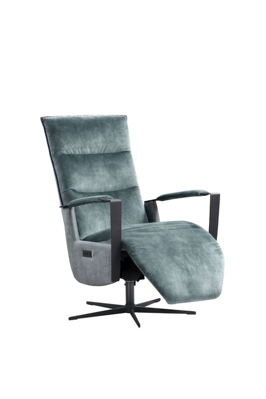 Relaxfauteuil Seduto pocket/visco zitting elektrisch
