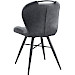 Eetkamerstoel Tantini microvezel luxor antraciet