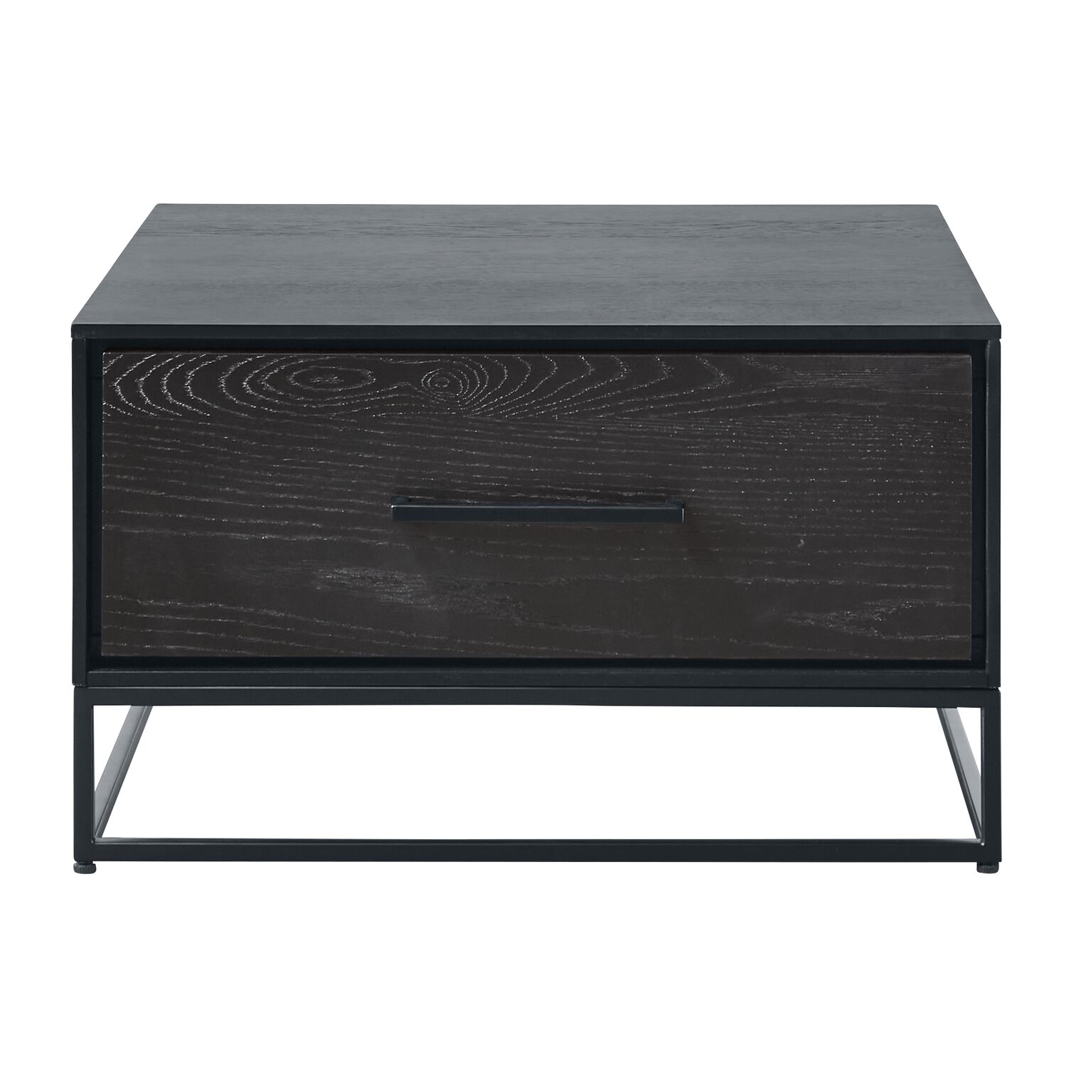 Salontafel Veneta (65 Cm) eiken fineer zwart