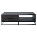 Salontafel Veneta (70 Cm) eiken fineer zwart