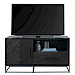 TV-meubel Veneta (109 Cm) eiken fineer zwart