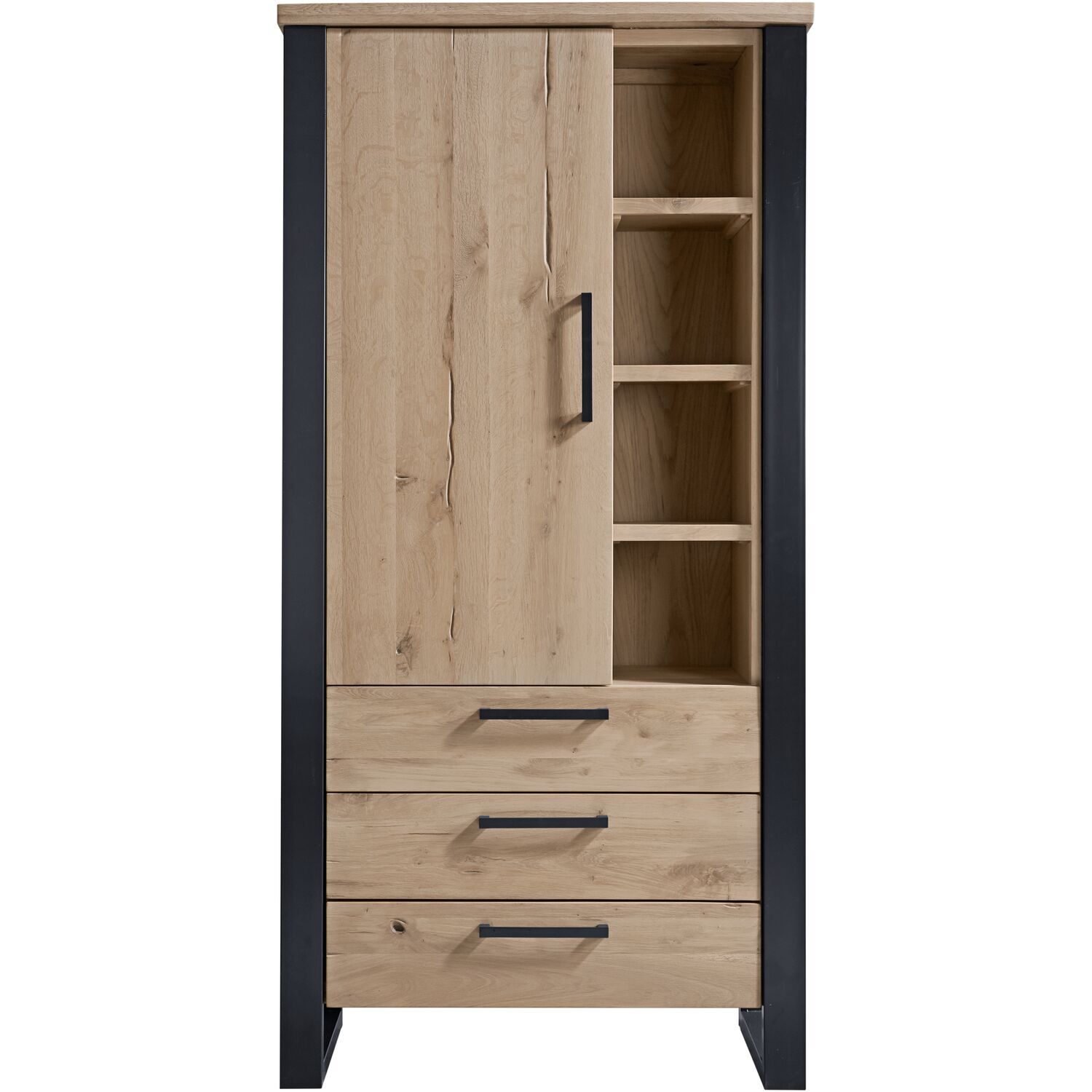 Opbergkast Verato (100 Cm) naturel grey