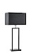 Tafellamp Tarante (lampvoe h55) mat zwart