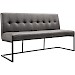 Eetbank Oro dark grey
