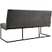 Eetbank Oro dark grey