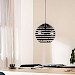 Hanglamp Fiorenza Ø 30 cm zwart staal