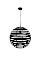 Hanglamp Fiorenza Ø 50 cm zwart staal