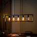 Hanglamp Tiamo zwart staal 5-lichts