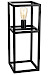 Tafellamp Tiamo zwart staal 55x22 cm