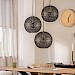 Hanglamp Tossica Ø 30 cm zwart staal