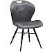Eetkamerstoel Loana microvezel antraciet