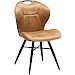 Eetkamerstoel Loana microvezel cognac
