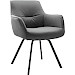 Armstoel Turelli antraciet
