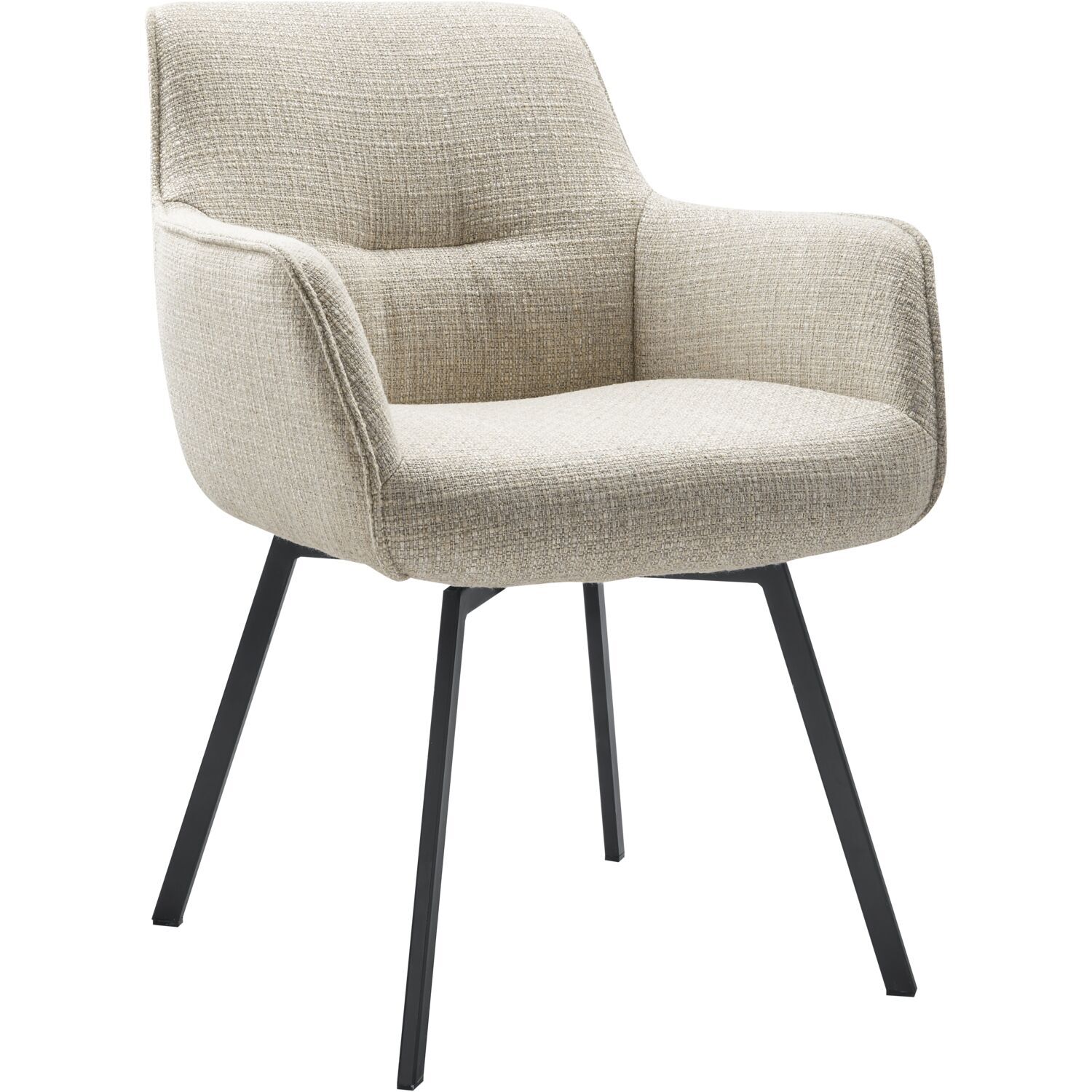 Armstoel Turelli lichtgrijs