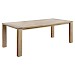 Eettafel Valvola 220x100 acaciahout smoked brown