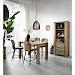 Bartafel Valvola 140x80 acaciahout smoked brown
