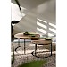 Salontafel Lunata set van 2 barley decor frame zwart