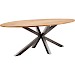 Ovale eettafel Mesola 230x115 mango natural
